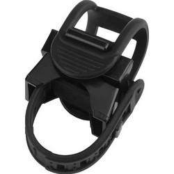 Powertech βάση για φωτισμό ποδηλάτου BIKE-0021, περιστρεφόμενη, μαύρη