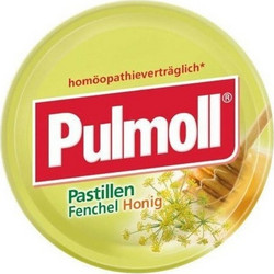 Pulmoll Καραμέλες για Βήχα Ερεθισμένο Λαιμό & Πονόλαιμο Μέλι & Μάραθο 75gr