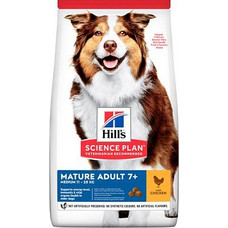 Hill's Science Plan Feline Mature Adult 7+ Medium Chicken 11kg + 3kg