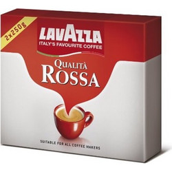 Lavazza Qualita Rossa Καφές Espresso Αλεσμένος 2x250gr