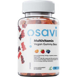 Osavi Multivitamin Orange, Blueberry & Raspberry 60 Ζελεδάκια