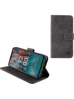 Lime Successories Lime Θηκη Nokia C12 6.3'' Essential Magnet Book Stand Clip GREY
