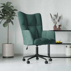 vidaXL Πολυθρόνα Relax Βελούδινη Πράσινη 328174