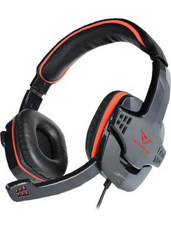 Alcatroz MG370A Gaming Headset Over Ear Black Red
