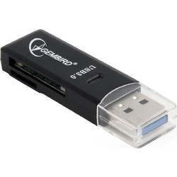 Gembird UHB-CR3-01 Card Reader USB-A 3.2 Gen 1 για SD / microSD
