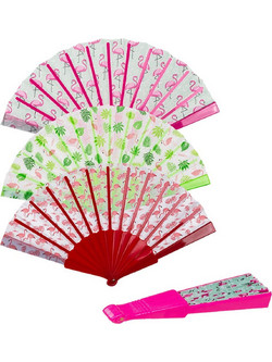 OUT OF THE BLUE KG Βεντάλια Flamingo Fan 23cm