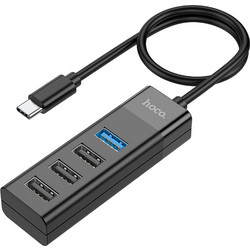 Hoco HB25 USB Hub 3.0 USB-C με 4 Θύρες USB-A