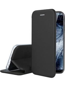 Θήκη Βιβλίο Smart Magnet Elegance Nokia 5.1 Χρώμα: Μαύρο