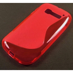 Θήκη TPU GEL S-Line για Alcatel One Touch Pop C5 (OT-5036D) Κόκκινο (OEM)