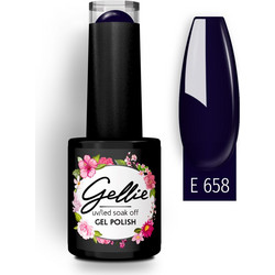 Gellie UV Led Soak Off E 658 Ημιμόνιμο Βερνίκι Νυχιών 10ml