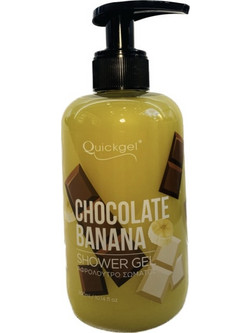 Quickgel Chocolate Banana Αφρόλουτρο σε Gel 300ml