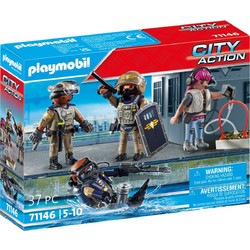 Playmobil City Action Ομάδα Ειδικών Δυνάμεων για 5-10 Ετών 71146