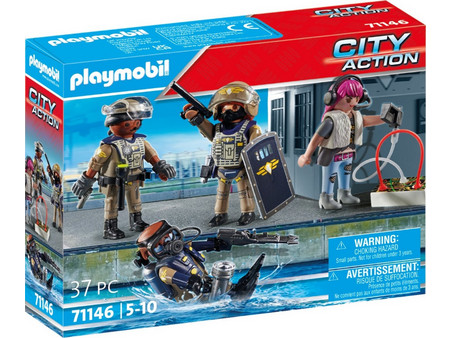 Playmobil City Action Ομάδα Ειδικών Δυνάμεων για 5-10 Ετών 71146