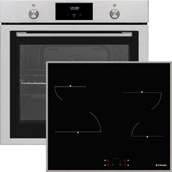 Pyramis Φούρνος Ηλεκτρικός Άνω Πάγκου 78lt 59.5cm PO78042009PIX με Κεραμικές Εστίες PHC61410IFB