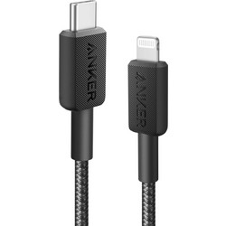 ANKER 322 USB-C to Lightning Cable 480Mbps 1.8m Black (A81B6G11)