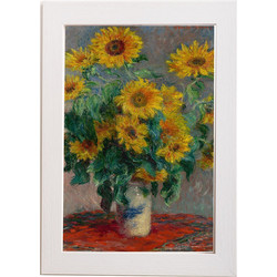 Αφίσα Monet Bouquet Of Sunflowers 61x91,5εκ Κορνίζα Ξύλινη Σε 10 Χρώματα Με Ακρυλικό Τζάμι Άθραυστο K29+PP34839