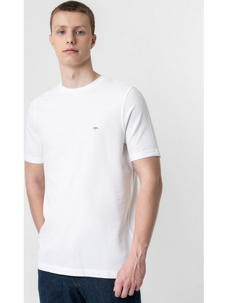 Fynch Hatton Μπλούζα της σειράς Pique - 1413 1707 802 White