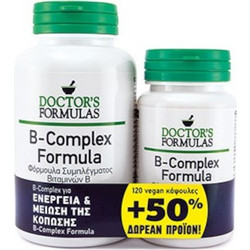 Doctor's Formulas B-Complex Formula 120 + 60 Ταμπλέτες