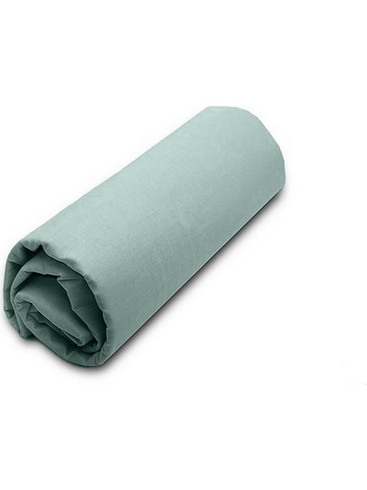Sunshine Home Σεντόνι Yπέρδιπλο με Λάστιχο 180x200+20 Menta 27 Aqua
