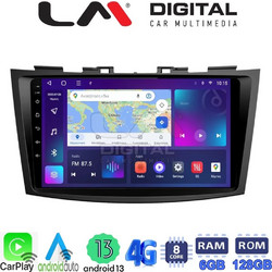 LM Digital ZD8179 Ηχοσύστημα Αυτοκινήτου με Οθόνη Αφής & GPS