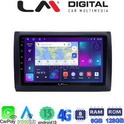 LM Digital ZD8466 Ηχοσύστημα Αυτοκινήτου με Οθόνη Αφής 2DIN GPS