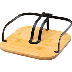 Estia 01-13202 Χαρτοπετσετοθηκη Bamboo Essentials Τετραγωνη Μεταλλικη 20x20x7cm