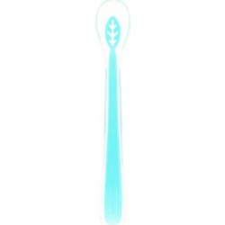 BabyOno Soft Spoon Babys Smile Μαλακό Βρεφικό Κουτάλι Σιλικόνης 6m+ Μπλε