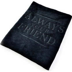 Always Your Friend Μίνι Μαύρη Πετσέτα Μικροΐνών για Κατοικίδια Ζώα
