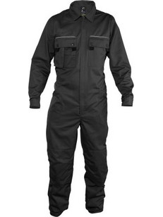 Sol's Solstice Pro 80902 UNISEX Ολόσωμη φόρμα εργασίας με απλό φερμουάρ DARK GREY-384