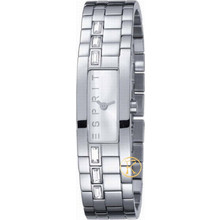 Esprit Pico silver Houston Steel Γυναικείο Ρολόι με Ασημί Μεταλλικό Μπρασελέ ES900502001