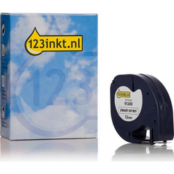 Συμβατή Ταινία Dymo S0721510 / 91200 4m x 12mm White (123ink)