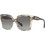 Michael Kors MK 2082 3341/11 Γυναικεία Γυαλιά Ηλίου Τετράγωνα Κοκάλινα Λευκά με Μαύρο Polarized Φακό