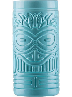 Uniglass Σετ Ποτήρια Κοκτέιλ Γυάλινα Μπλε Fiji Highball 500ml 6τμχ 30410