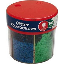 Χρυσόσκονη σε Αλατιέρα Groovy 6 Χρώματα 60γρ