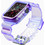 Hurtel Θήκη Σιλικόνης με Λουράκι για Apple Watch 4 / 5 / 6 / SE 40mm Μωβ