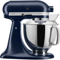 KitchenAid 5KSM175PSEIB Κουζινομηχανή 300W με Ανοξείδωτο Κάδο 4.8lt