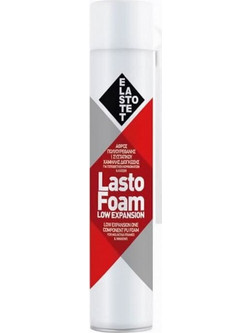 Elastotet Lastofoam Low Expansion Αφρός Πολυουρεθάνης Χειρός Χαμηλής Διόγκωσης 750ml 5203024042055