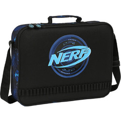 Safta Nerf Boost Σχολική Τσάντα Ώμου Γυμνασίου - Λυκείου Μαύρη 612340385