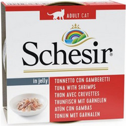 Schesir Nature for Cat with Tuna & Shrimps in Jelly 85gr