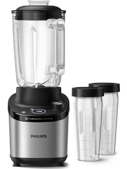 Philips HR3760/10 Μπλέντερ για Smoothie με Γυάλινη Κανάτα 2lt 1500W