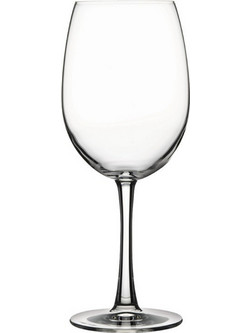 Espiel Σετ Ποτήρια Κρασιού Γυάλινα Κολωνάτα Reserva 580ml 6τμχ NU67079-6