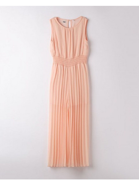 IDO Chiffon jumpsuit for girls - 4.8570/00 - ΚΟΡΙΤΣΙ - BEIGE ROSE