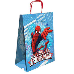 JOIN Τσάντα Δώρου Χάρτινη Spiderman 32X24X10 Μπλέ