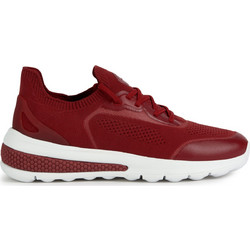 Geox Γυναικεία Sneakers Μπορντό D35THA06K7ZC7004