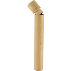 Bamboo θήκη οδοντόβουρτσας για ταξίδια και αποθήκευση, 21x3 cm - Aria Trade