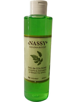 ΚΟΛΩΝΙΑ ΦΟΥΖΕΡ NASSY 200ML - FOUGERE eau de cologne