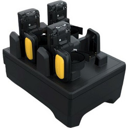 Zebra Four Slot Charge Only Cradle Ladestation fr BarcodeScanner Ausgangsanschlsse 4 fr Zebra RS5100 (CRDRS514SCHG01)