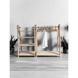 Παιδική γκαρνταρόμπα Woodengoods Σετ