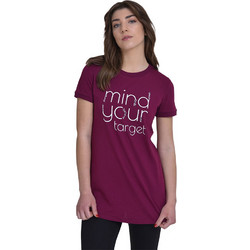 Target Γυναικείο Αθλητικό T-Shirt Μπορντό S23/65016-03
