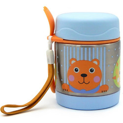 Oops Cool Βρεφικό Θερμός Φαγητού Ανοξείδωτο Bear 300ml